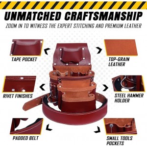 Leather Tool Belbagspouches
