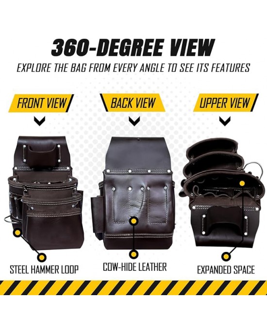 Leather Tool Belbagspouches