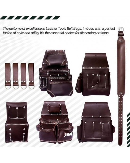 Leather Tool Belbagspouches