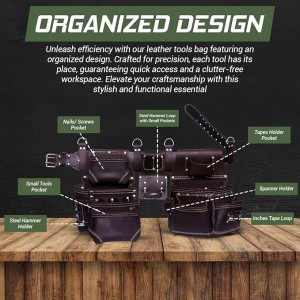 Leather Tool Belbagspouches