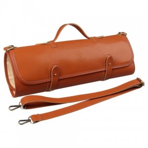 Leather kitchen rol bag
