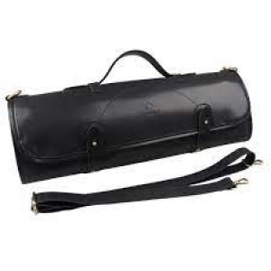 Leather kitchen rol bag