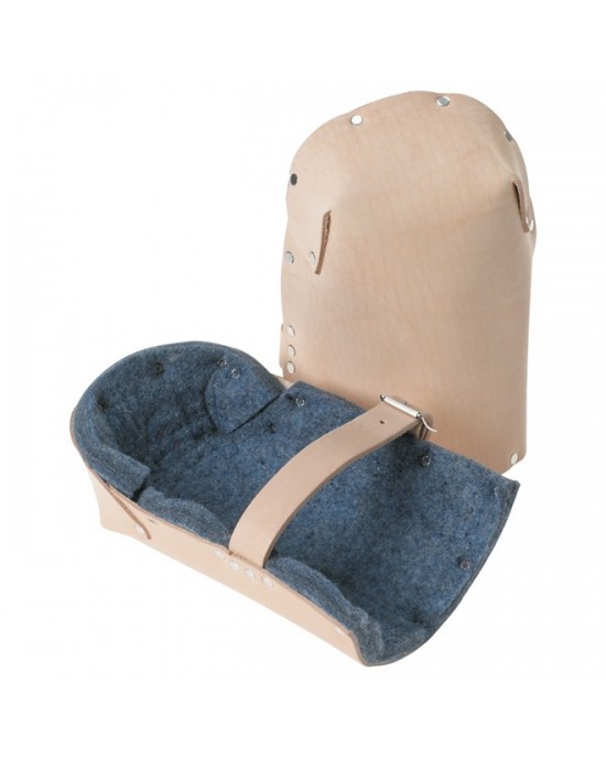 Leather tool knee pads