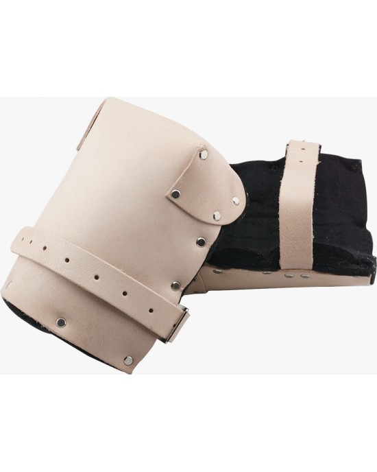 Leather tool knee pads