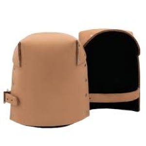 Leather tool knee pads