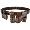 Scaffolding leather belt