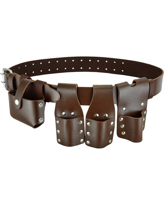 Scaffolding leather belt