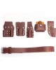 Scaffolding leather belt