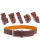 Scaffolding leather belt