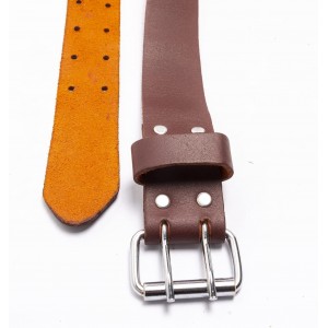 Scaffolding leather belt