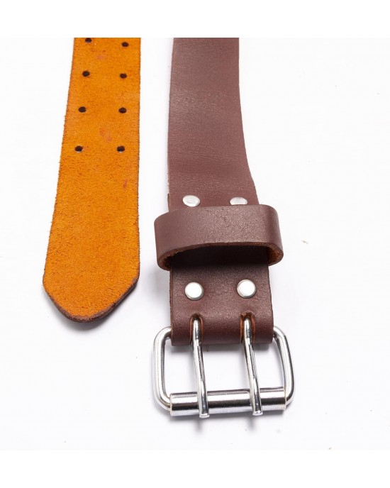 Scaffolding leather belt