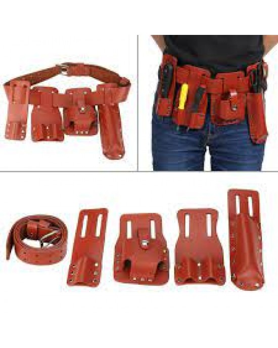 Scaffolding leather belt