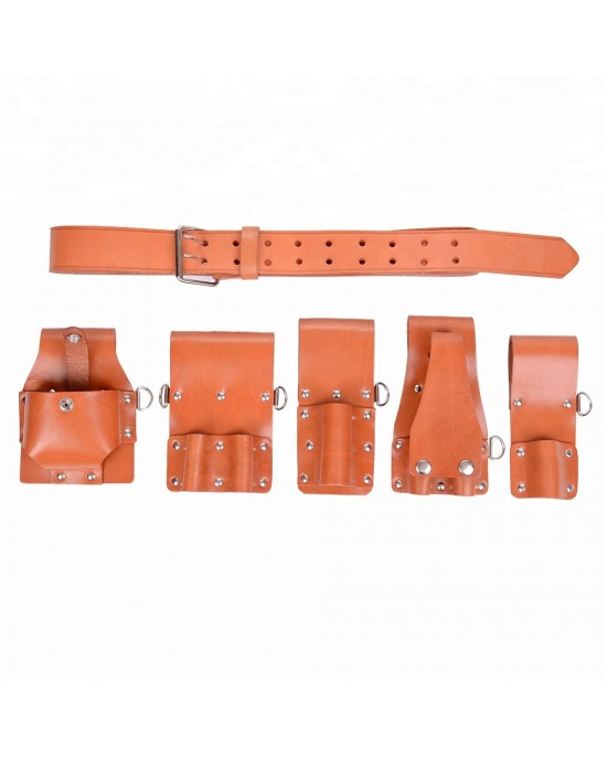 Scaffolding leather belt