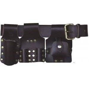 Scaffolding leather belt