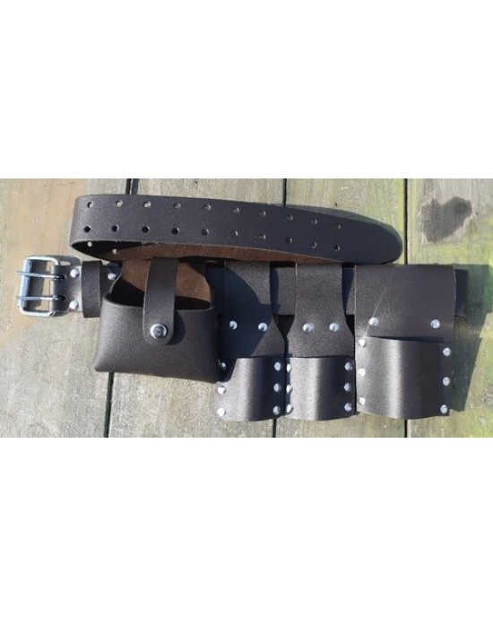 Scaffolding leather belt