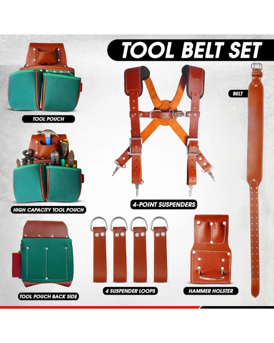 Suspender Tool Belt Set