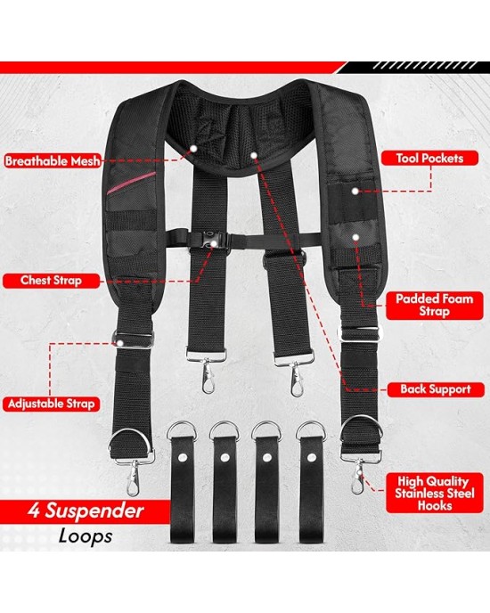 Suspender Tool Belt Set