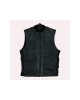 Leatherick SOA Black Honeycomb Stitch Leather Vest