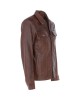 Leather Brando Jacket Burgundy