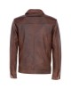 Leather Brando Jacket Burgundy