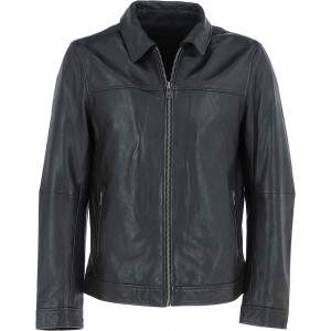 Leather Brando Jacket Burgundy