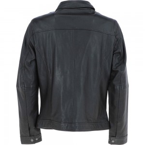 Leather Brando Jacket Burgundy