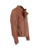 Leather Brando Jacket Burgundy