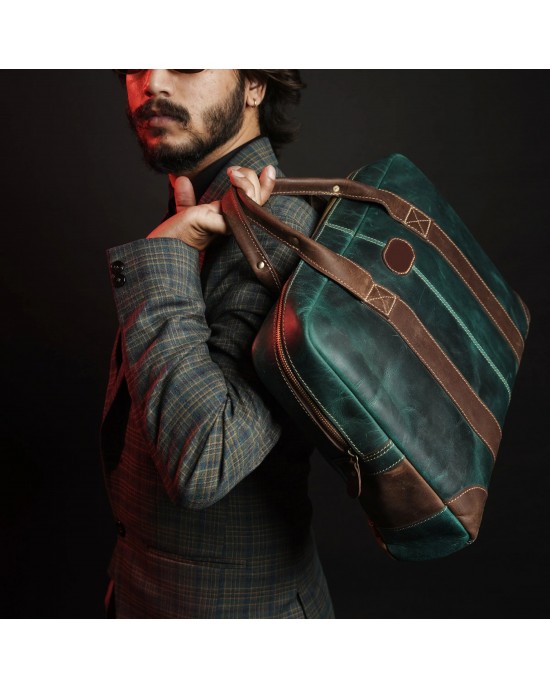 Jefferson Briefcase- Green