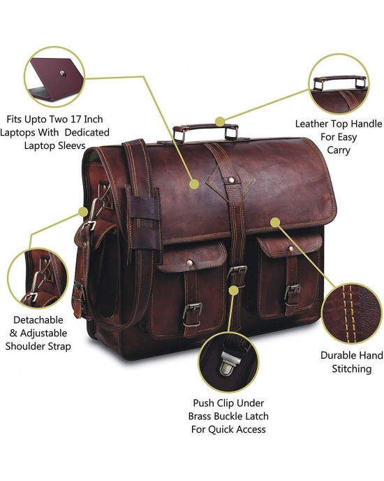 Retro Vintage Briefcase