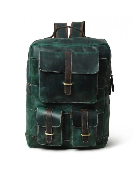 Greenfield Premium Leather Backpack