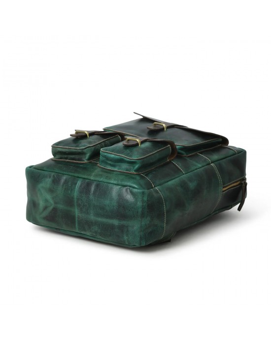 Greenfield Premium Leather Backpack