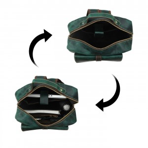 Greenfield Premium Leather Backpack