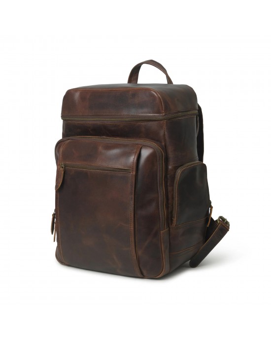 Alpha Brown Backpack