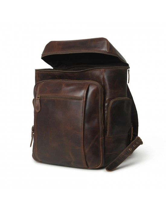 Alpha Brown Backpack