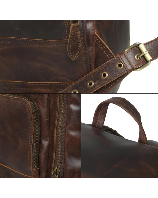 Alpha Brown Backpack