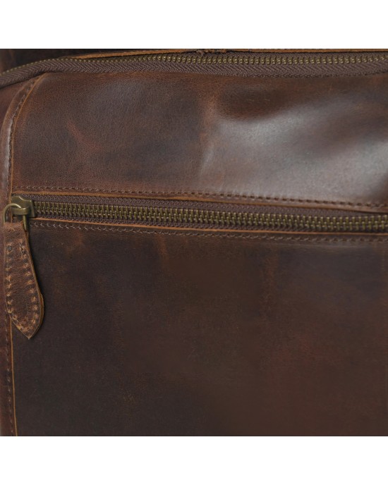 Alpha Brown Backpack