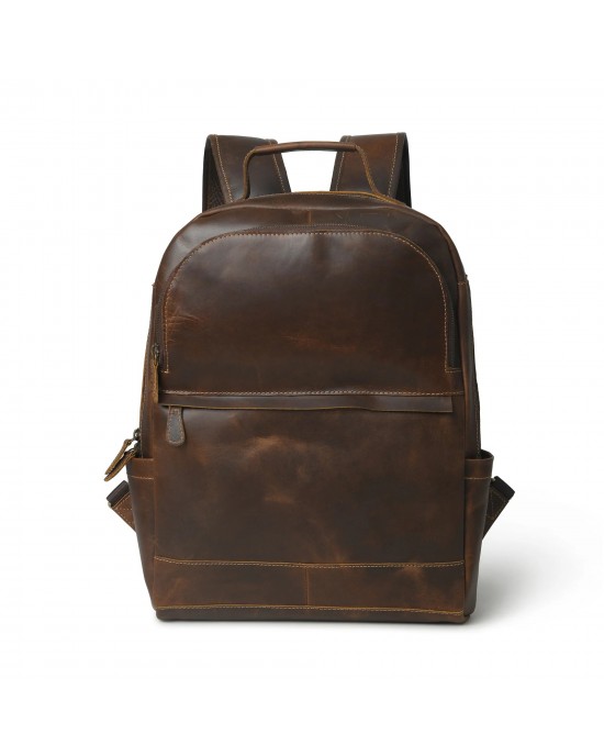 Cambridge Unisex Buffalo Leather Backpack