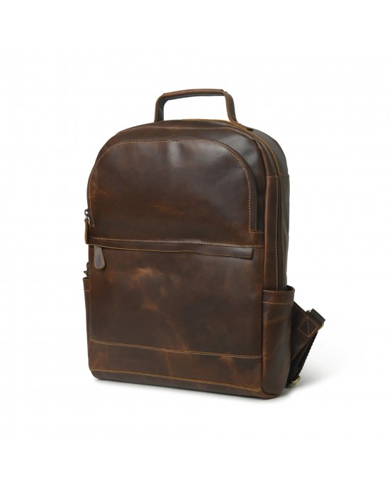 Cambridge Unisex Buffalo Leather Backpack