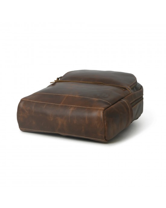 Cambridge Unisex Buffalo Leather Backpack