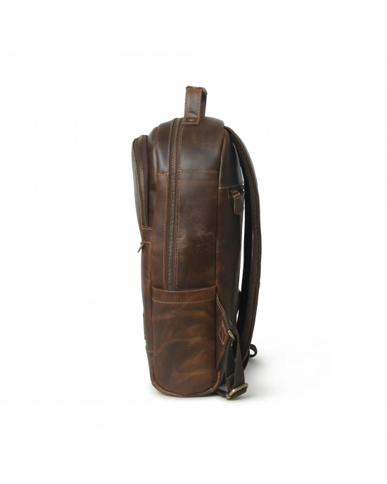 Cambridge Unisex Buffalo Leather Backpack