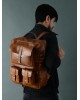 Tan Portland Laptop Backpack