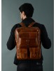Tan Portland Laptop Backpack