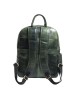 Luxury Italian Leather Backpack, Green