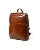 Luxury Italian Leather Backpack, Tan