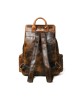 Vortex Leather Backpack: Burnt Brown
