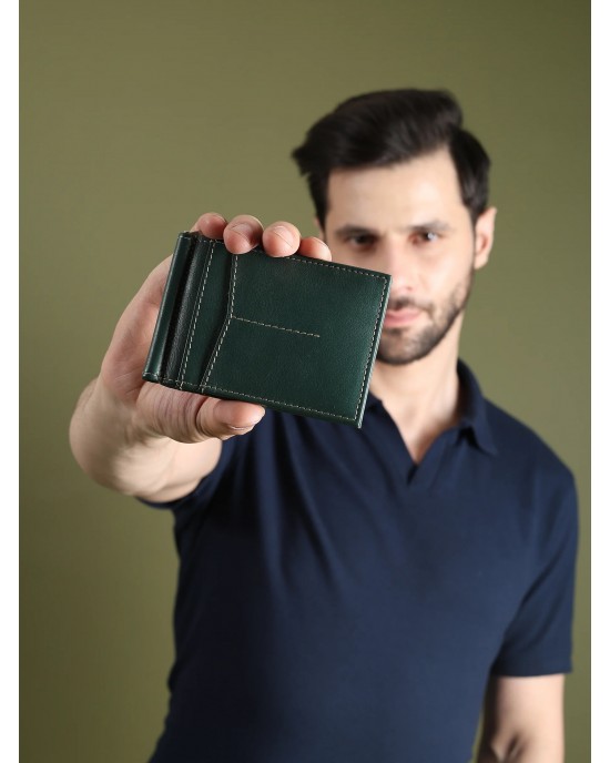 Finley Money Clipper- Green