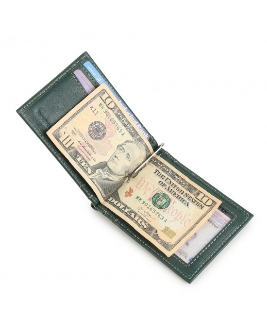 Finley Money Clipper- Green