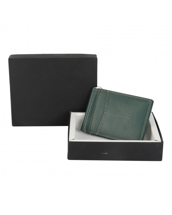 Finley Money Clipper- Green