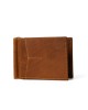 Finley Money Clipper- Tan Brown