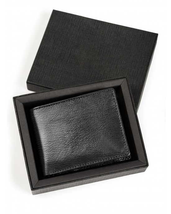 Black Sleek-Fit Wallet